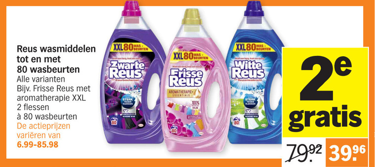 Color Reus   wasmiddel folder aanbieding bij  Albert Heijn - details