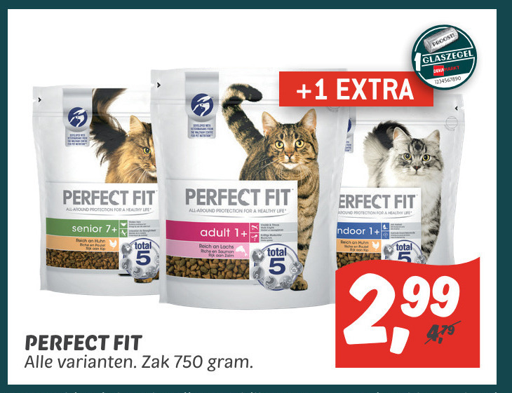 hefboom muis of rat compleet Perfect Fit kattenvoer folder aanbieding bij Dekamarkt - details