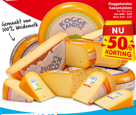 Koggelandse   kaas folder aanbieding bij  Hoogvliet - details