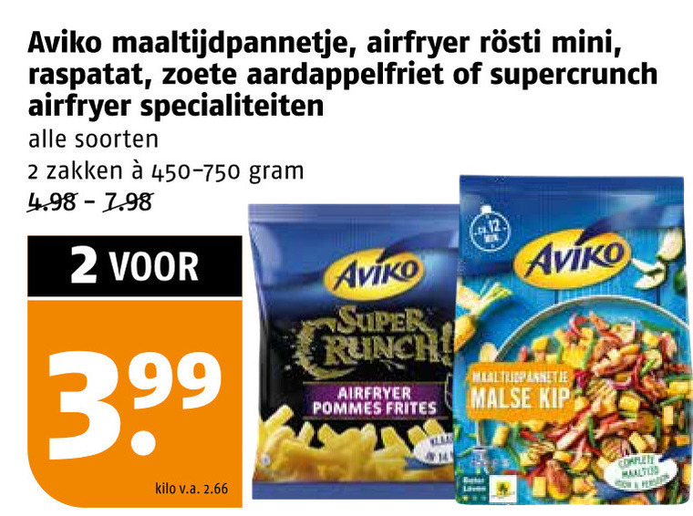 Aviko patat, diepvriesmaaltijd folder aanbieding bij Poiesz details Aviko patat, diepvriesmaaltijd folder aanbieding bij Poiesz details