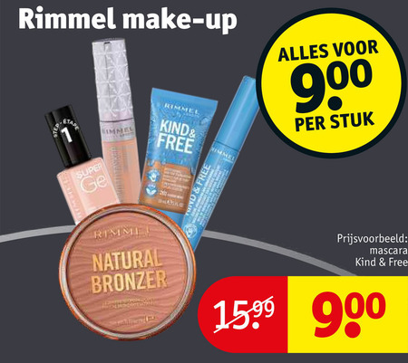 Rimmel   cosmetica, mascara folder aanbieding bij  Kruidvat - details