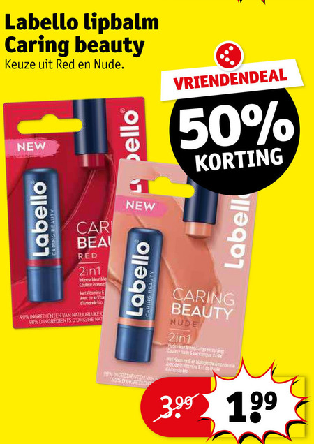 Labello   lippenbalsem folder aanbieding bij  Kruidvat - details