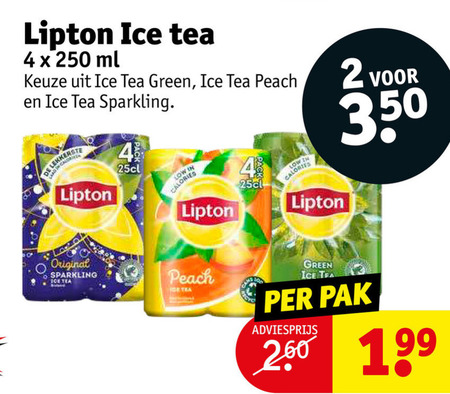 Lipton   ice tea folder aanbieding bij  Kruidvat - details