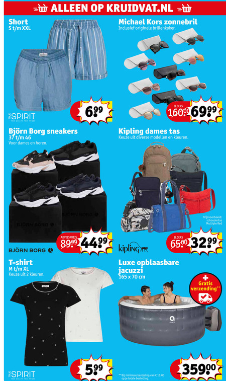 folder aanbieding bij Kruidvat -