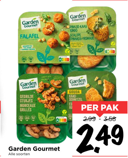 Garden Gourmet   vegetarisch folder aanbieding bij  Vomar - details