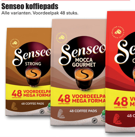 Douwe Egberts Senseo   koffiepad folder aanbieding bij  Dirk - details