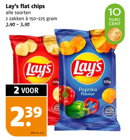 Lays   chips folder aanbieding bij  Poiesz - details