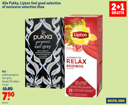 Pukka   thee folder aanbieding bij  Makro - details