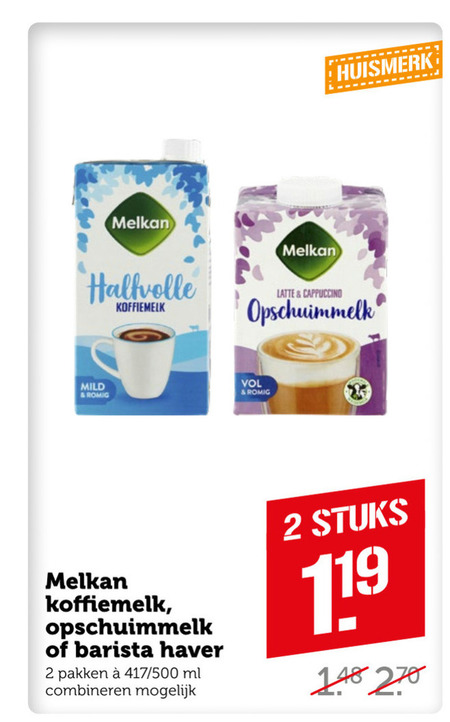 Melkan   koffiemelk folder aanbieding bij  Coop - details