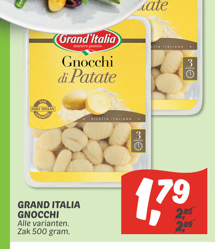 Grand Italia   gnocchi  folder aanbieding bij  Dekamarkt - details