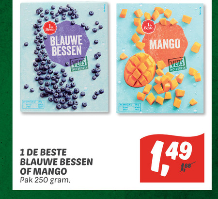 1 De Beste   diepvriesfruit folder aanbieding bij  Dekamarkt - details