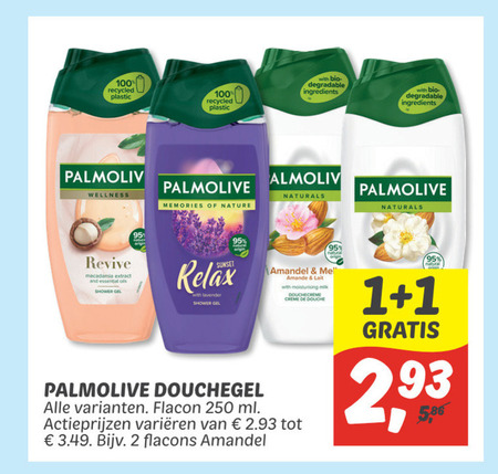 Palmolive   douchegel folder aanbieding bij  Dekamarkt - details