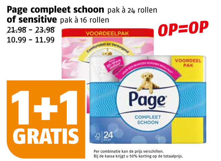 Page   toiletpapier folder aanbieding bij  Poiesz - details