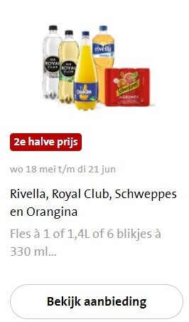 Schweppes   frisdrank folder aanbieding bij  Jumbo - details