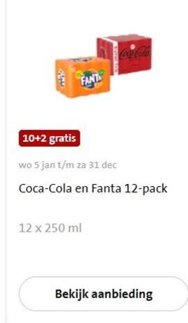 Fanta   frisdrank, cola folder aanbieding bij  Jumbo - details