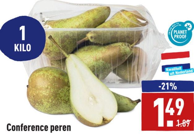 Conference   peren folder aanbieding bij  Aldi - details