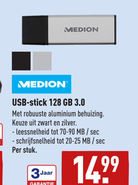 Medion   usb stick folder aanbieding bij  Aldi - details