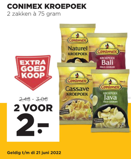 Conimex   kroepoek folder aanbieding bij  Jumbo - details