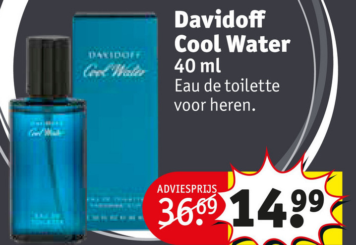 Davidoff   eau de toilette folder aanbieding bij  Kruidvat - details