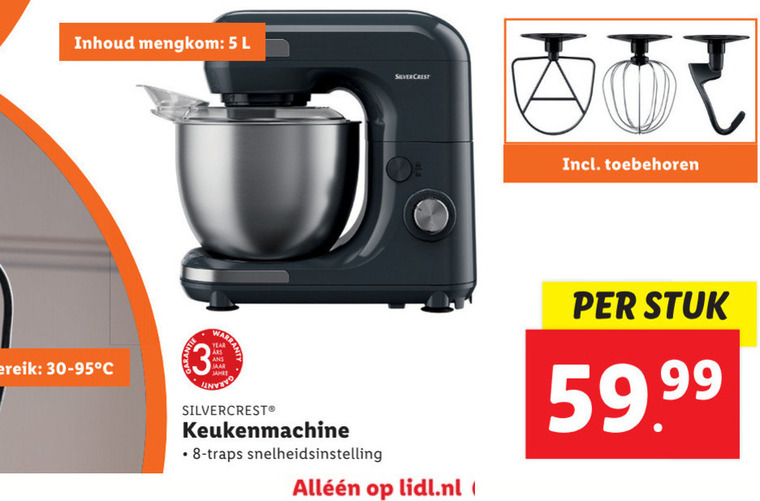 SilverCrest   keukenmachine folder aanbieding bij  Lidl - details