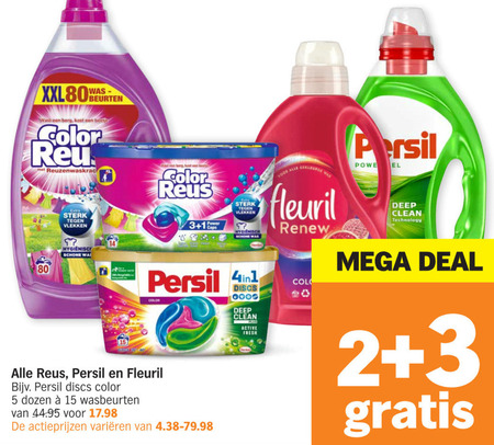 Persil   wasmiddel folder aanbieding bij  Albert Heijn - details