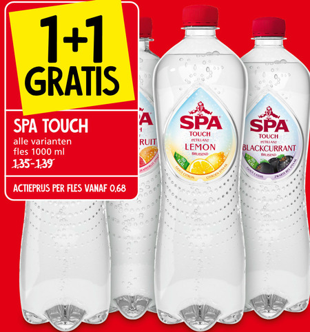 Spa en Fruit   fruitdrank folder aanbieding bij  Jan Linders - details