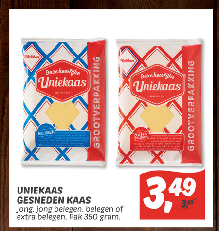 Uniekaas   kaasplakken folder aanbieding bij  Dekamarkt - details