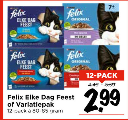 Felix   kattenvoer folder aanbieding bij  Vomar - details