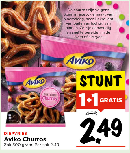 Aviko   snack folder aanbieding bij  Vomar - details