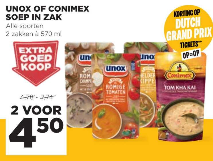 Conimex   soep folder aanbieding bij  Jumbo - details