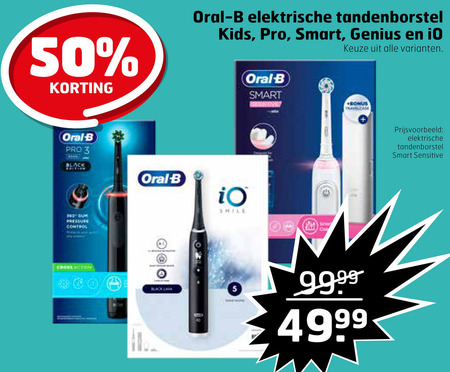 Braun Oral-B folder aanbieding bij Trekpleister - details