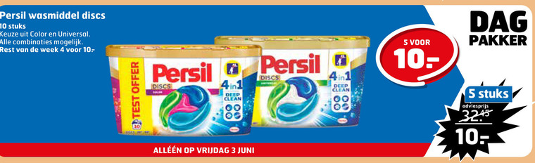 Persil   wasmiddel folder aanbieding bij  Trekpleister - details