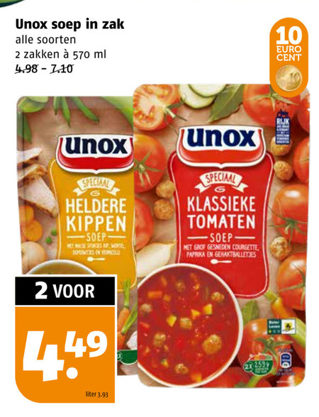 Unox   soep folder aanbieding bij  Poiesz - details