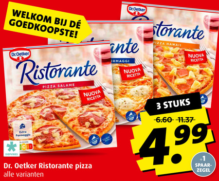 Dr Oetker   diepvriespizza folder aanbieding bij  Boni - details