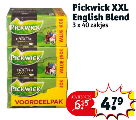 Pickwick   thee folder aanbieding bij  Kruidvat - details