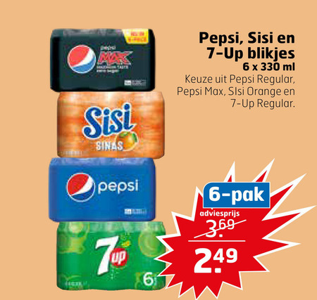 Sisi   cola, frisdrank folder aanbieding bij  Trekpleister - details