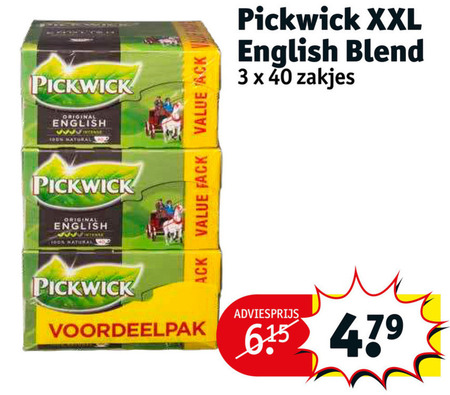 Pickwick   thee folder aanbieding bij  Kruidvat - details