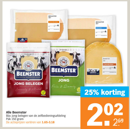 Beemster   kaasplakken, kaas folder aanbieding bij  Albert Heijn - details