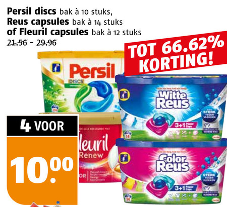 Persil   wasmiddel folder aanbieding bij  Poiesz - details