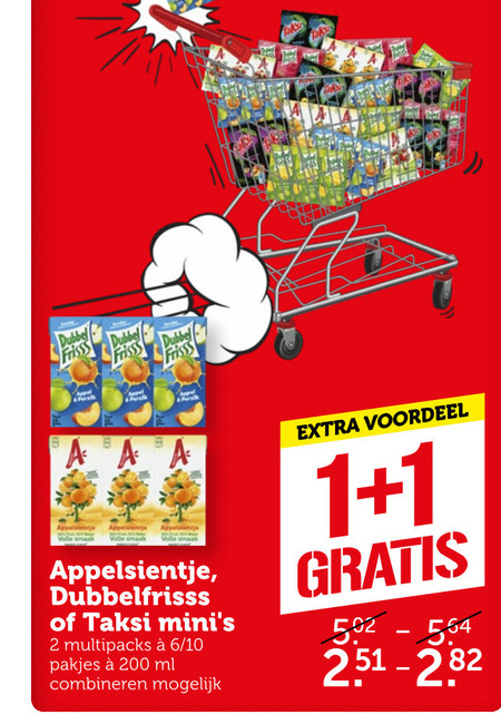 Appelsientje   fruitdrank folder aanbieding bij  Coop - details