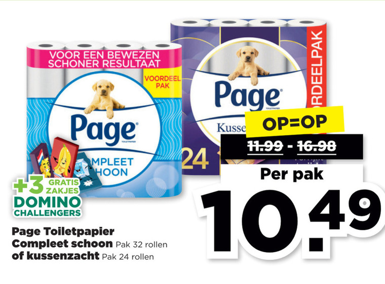 Page   toiletpapier folder aanbieding bij  Plus - details