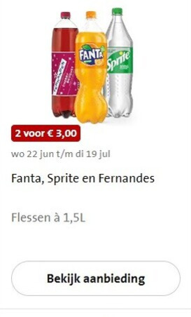 Fanta   frisdrank folder aanbieding bij  Jumbo - details