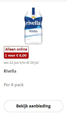 Rivella   frisdrank folder aanbieding bij  Jumbo - details