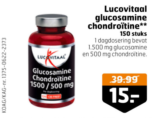 Lucovitaal   voedingssupplement folder aanbieding bij  Trekpleister - details