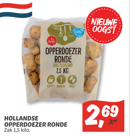 Opperdoezer   aardappelen folder aanbieding bij  Dekamarkt - details