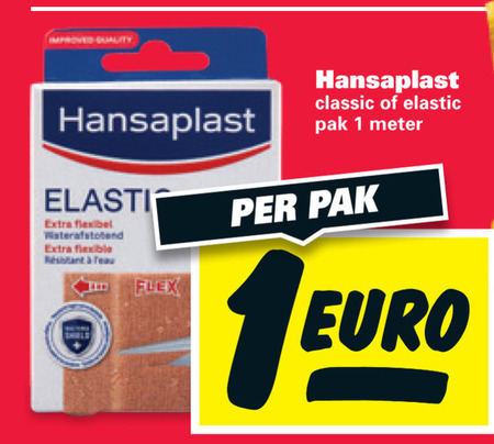 Hansaplast   pleister folder aanbieding bij  Nettorama - details