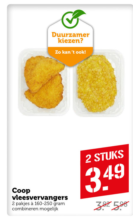 Coop Huismerk   vegetarisch folder aanbieding bij  Coop - details