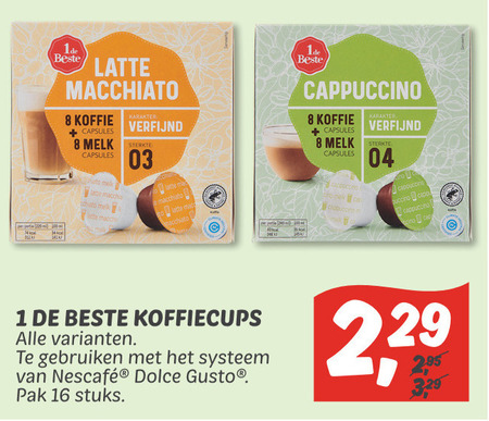 1 De Beste   dolce gusto capsules folder aanbieding bij  Dekamarkt - details