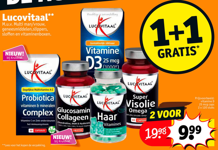 Chemicus chrysant zoom Lucovitaal multivitaminen folder aanbieding bij Kruidvat - details