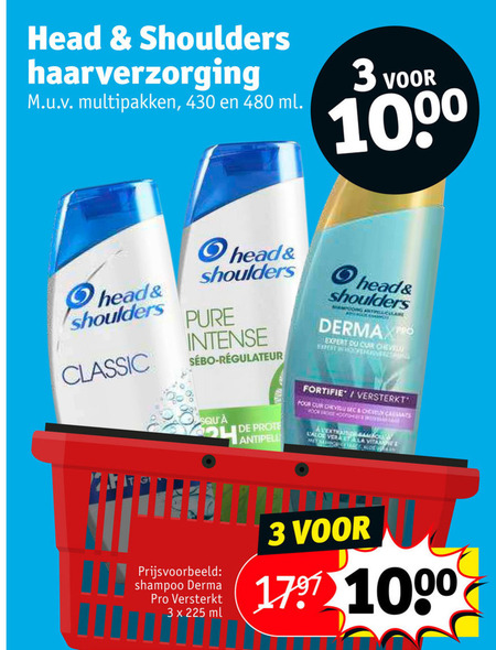 Head and Shoulders   shampoo folder aanbieding bij  Kruidvat - details